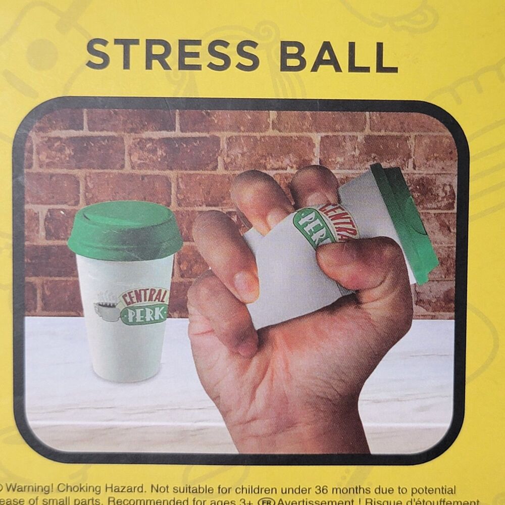 Friends Stress Ball "Central Perk" Coffee Cup - NEW - Picture 2 of 3